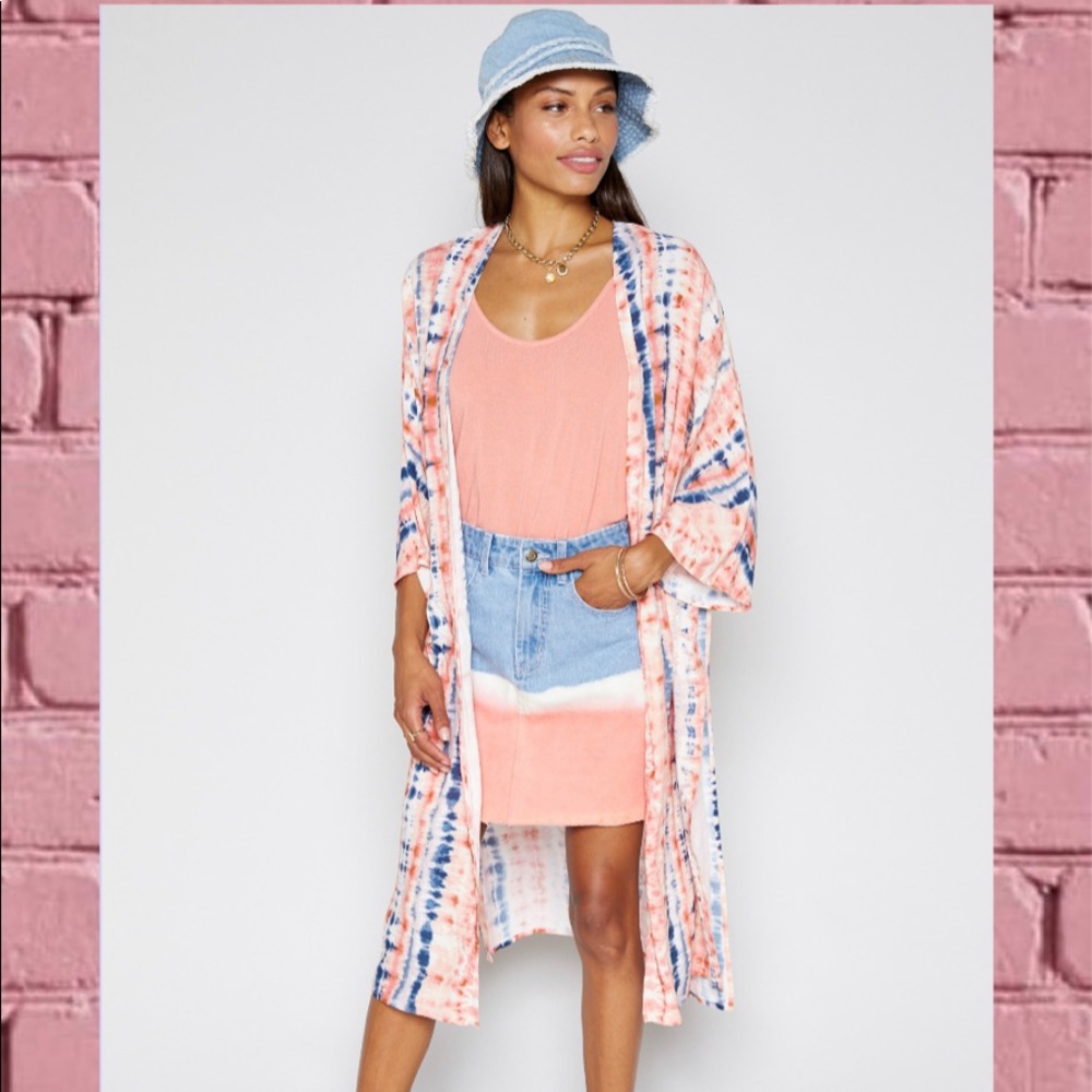 Maxi kimono